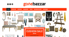 Desktop Screenshot of gonebazzar.com.au